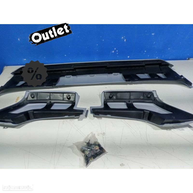 R151569C1 SPOILER LIP FRONTAL + DIFUSOR PARA BMW X5 E70 06-10 - 4