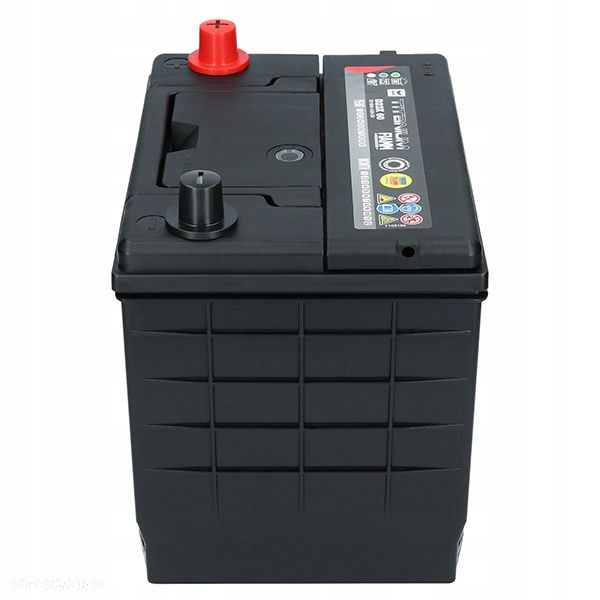 Akumulator FIAMM BLACK D23X 12V 60Ah 540A EN - 15 kg - 7