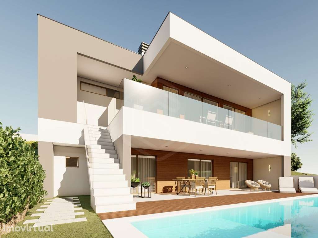 Moradia Unifamiliar V3+1 de Design Contemporâneo na Mexilhoeira Gra... - Grande imagem: 5/19