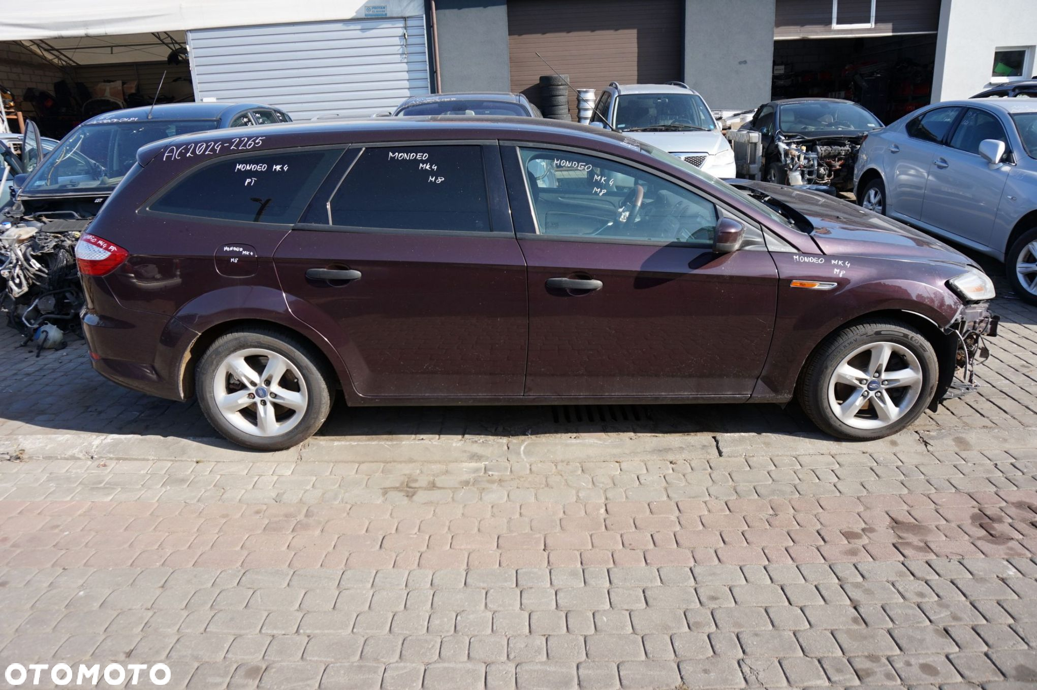 FORD MONDEO IV MK4 KOMBI 2010 M8 1.8 TDCI QYBA KHBA 125KM MTX75 3.41 BORDOWY MORELLO na części - 5