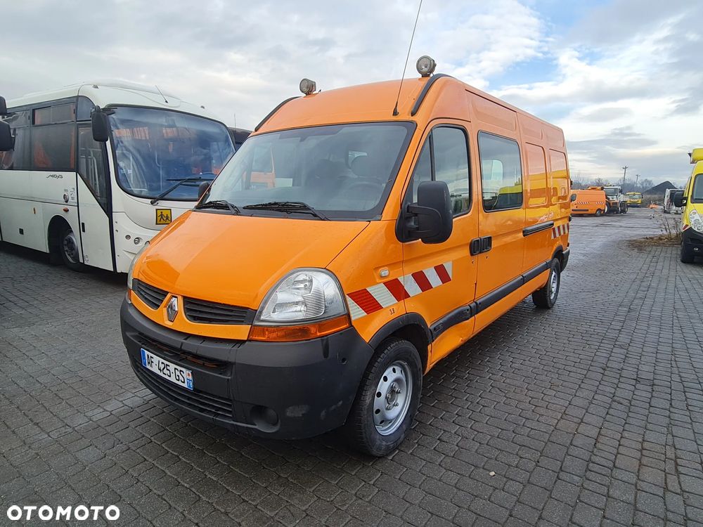Renault Master 2009r. 2 x Drzwi Przesuwne L3H2 Blaszak Furgon I wł - 2