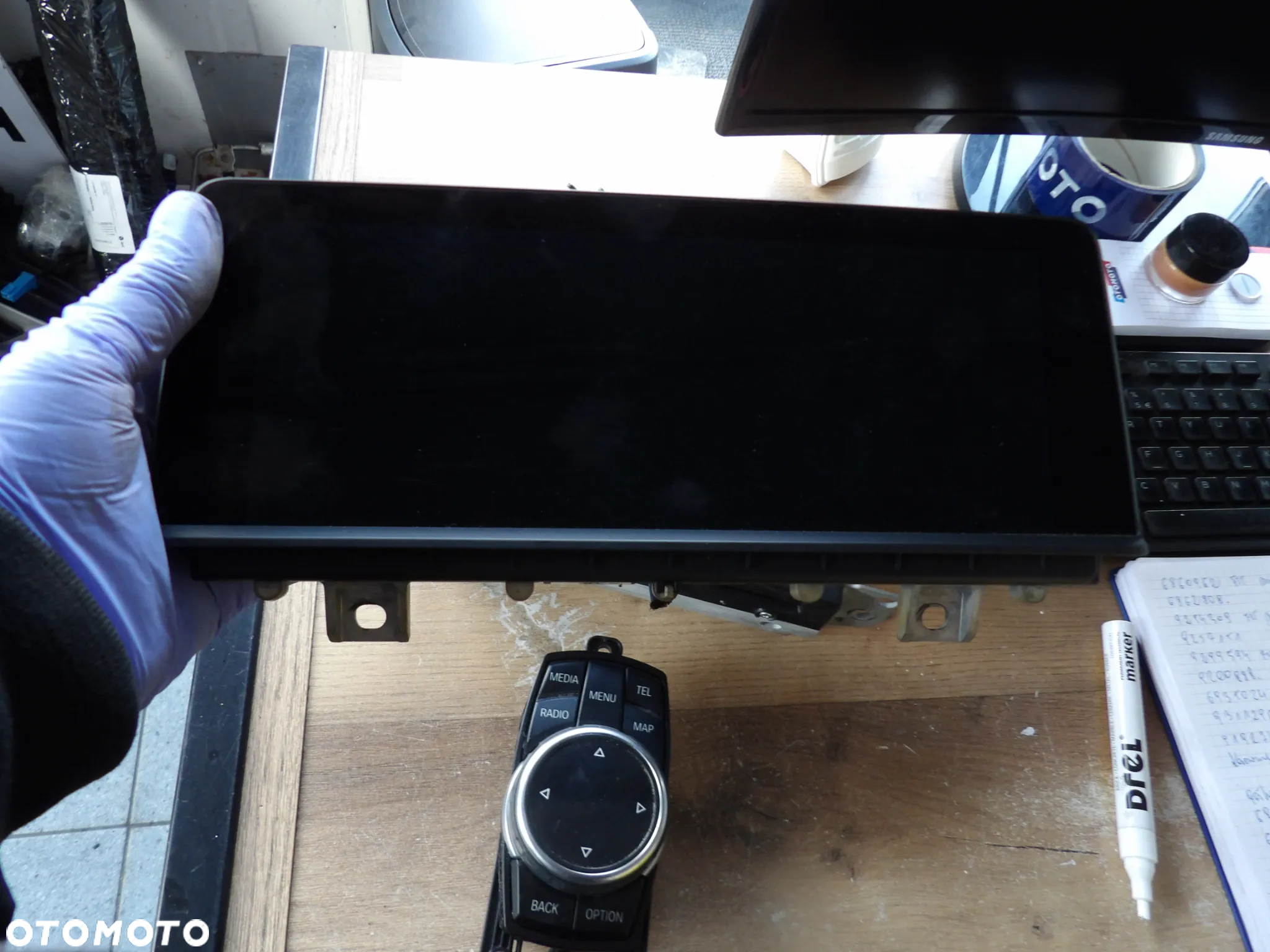 BMW - F30,F31,F32,F82 - KOMPLETNA NAWIGACJA NBT EVO - MONITOR 8,8" , STACJA , KONTROLER - 6822626  8780770  9320289 - 3