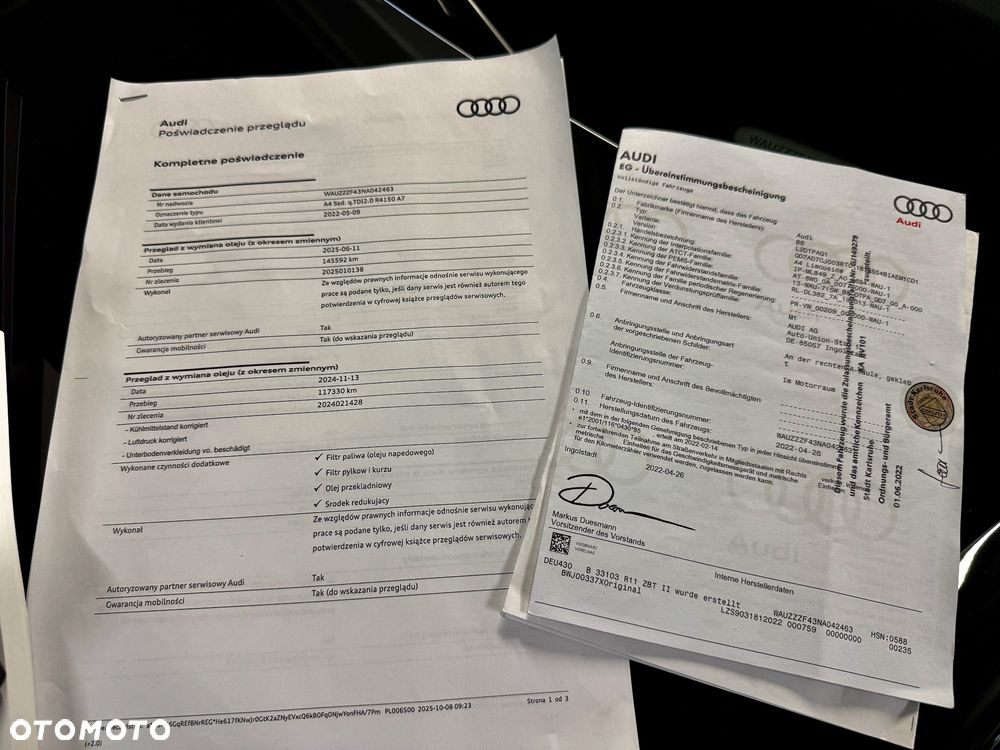 Audi A4 Limousine 40 TDI quattro S tronic S line - 38