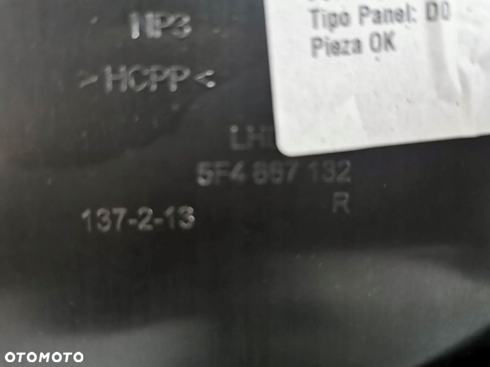 BOCZEK DRZWI PRAWY PRZÓD SEAT LEON 3 5F4867132 - 3