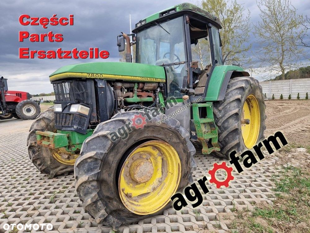 John Deere 7800 części, skrzynia biegów, zwolnica - 1