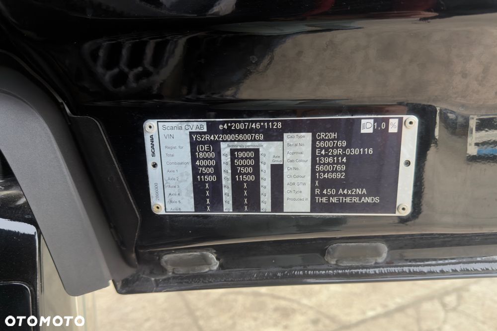 Scania R450 /// z Niemiec /// Nawigacja /// Full Led / Full spoiler / Retarder /// - 10