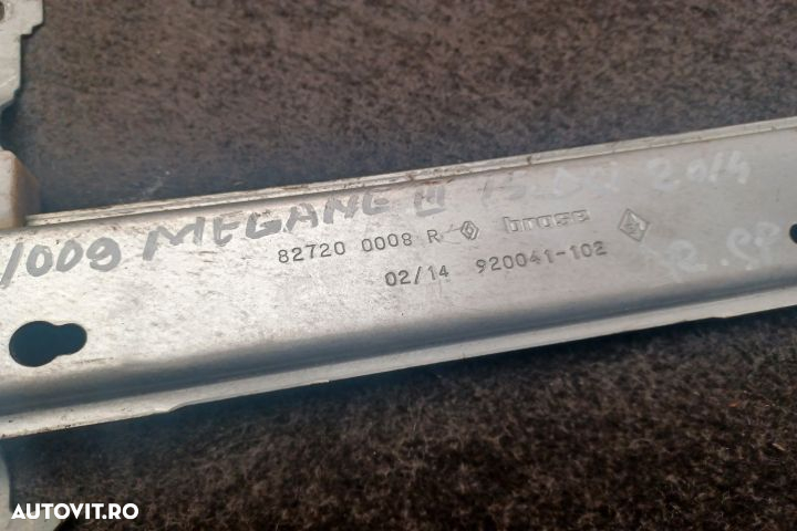Macara geam spate dreapta electrica 827306548R 910837200 0130822331 8 - 5