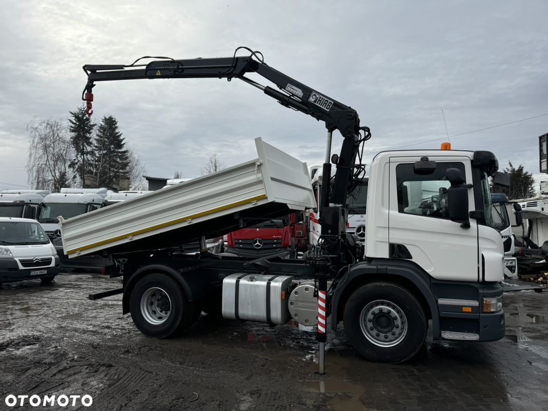 Scania P 320 / Wywrotka HDS HIAB - 4