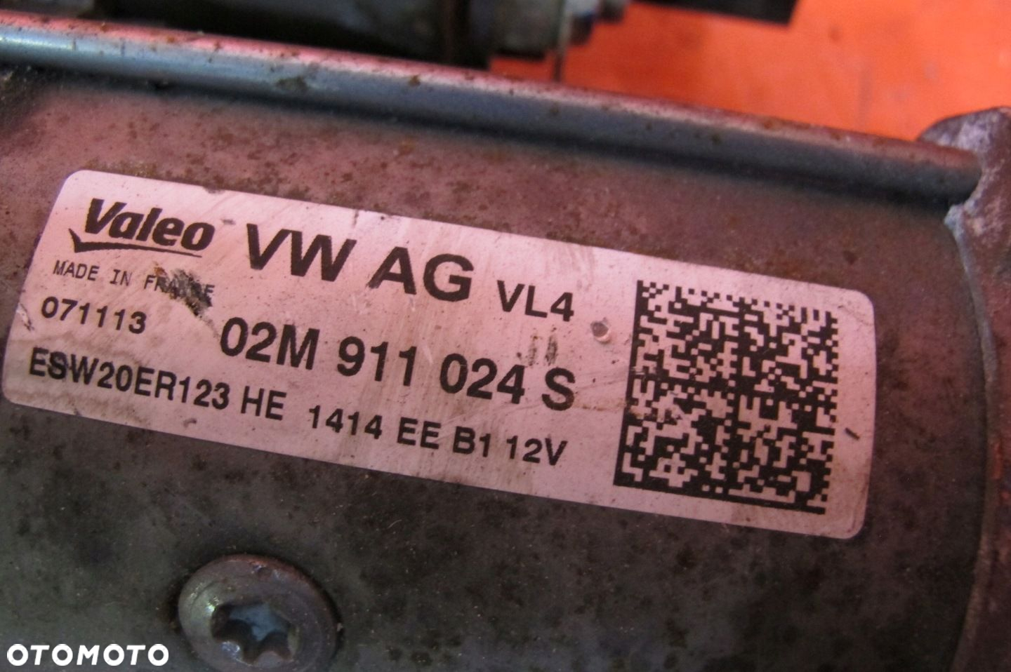 AUDI A3 8V 8VA 2.0 TDI CRBC VW GOLF VII SEAT SKODA ROZRUSZNIK 02M911024S - 2
