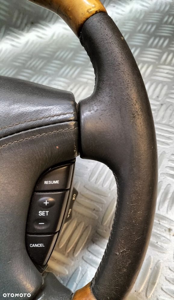 KIEROWNICA Z PODUSZKĄ AIRBAG MULTIFUNKCJA SKÓRA JAGUAR S-TYPE - 3