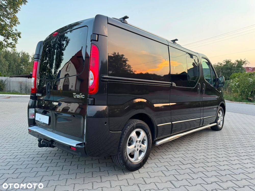 Renault TRAFIC L2H1 Long Climatronic Elektryka Tempomat Navi Dubel Kabina Brygadówka Rury Hak Pdc - 2