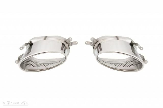 Difusor com Ponteiras Audi A4 B8.5 (2012 a 2015) Look Rs4 - 8