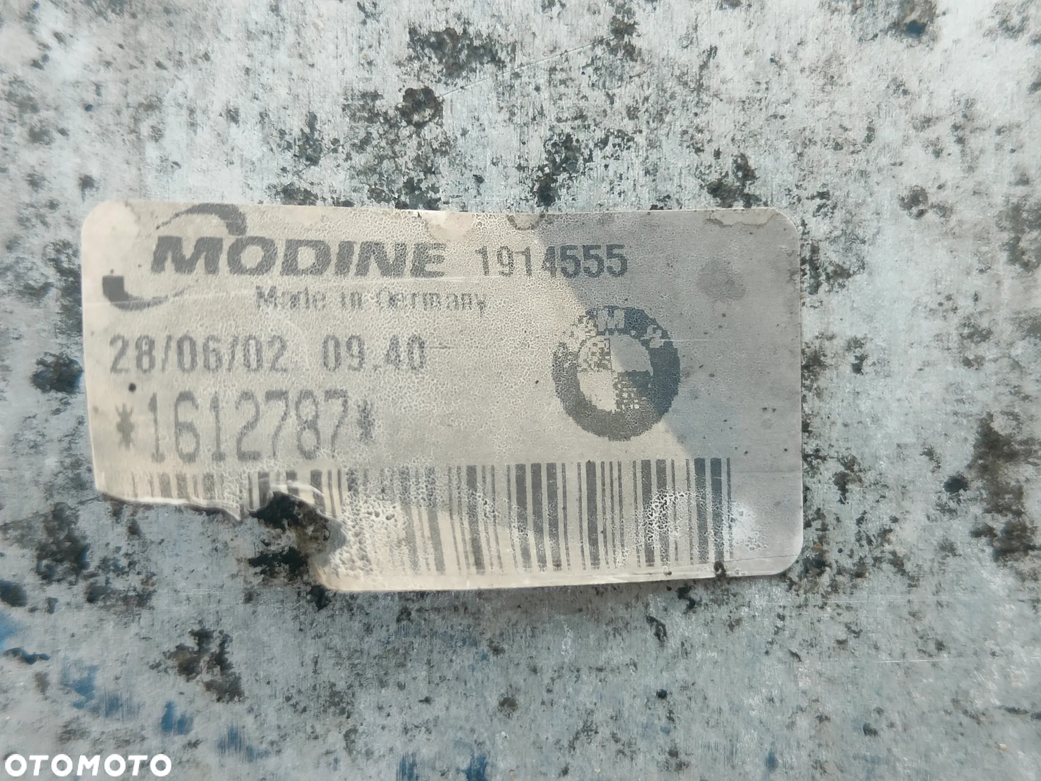 BMW E39 3.0d 2.5d 2.0d Intercooler chłodnica powietrza 1914555 - 5