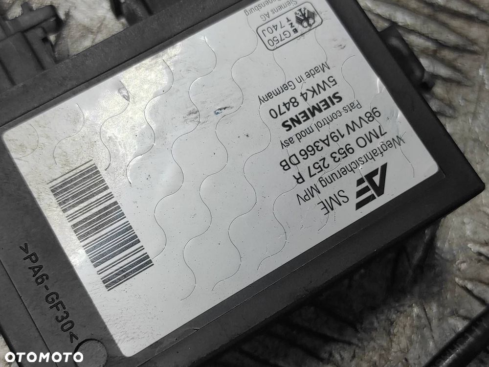 ZESTAW STARTOWY SHARAN MK1 1.9 TDI 1998R - 4
