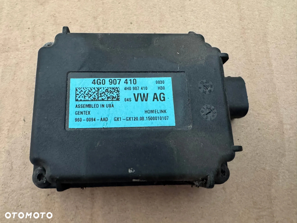 Audi A6 4G sterownik bramy garażowej 4G0907410