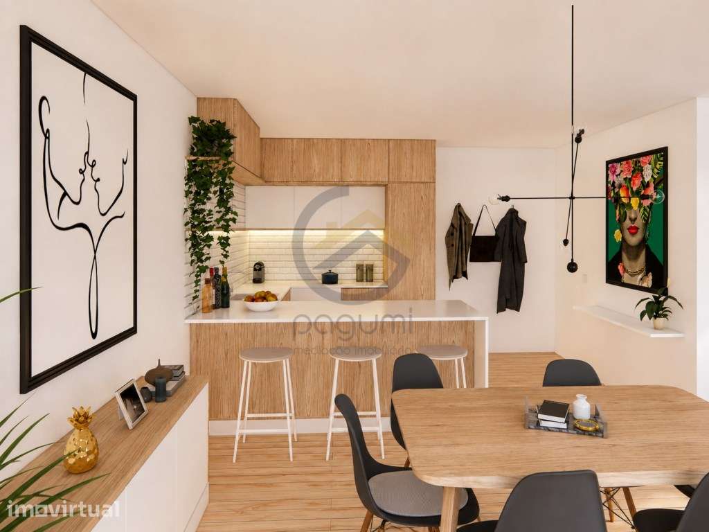 T3 Apartamento | Escola a 1 min | Acesso à A28 e VCI | Praia a 7 mi... - Grande imagem: 5/22