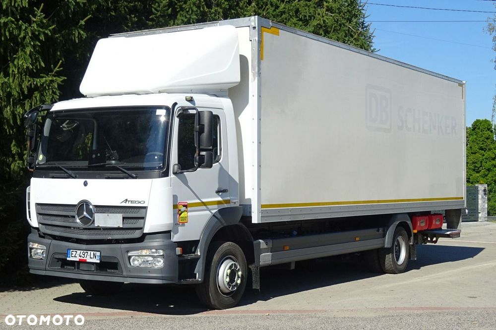 Mercedes-Benz Atego 1218 Euro 6 kontener 20pal winda tylko 338tys.km! - 1