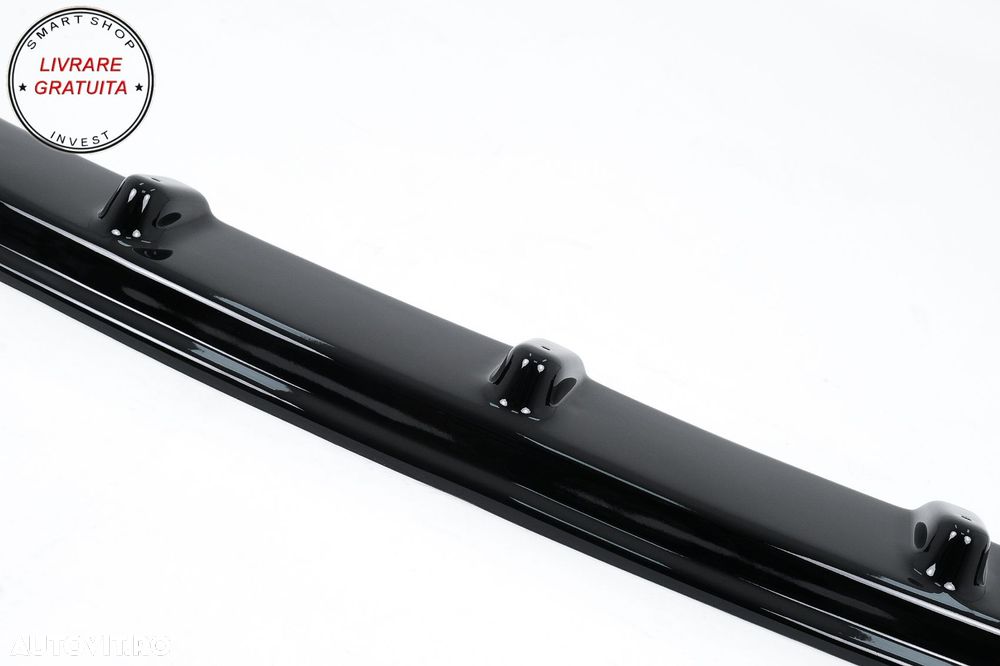 Prelungire Bara Fata Extensie Add-on VW Transporter T6 (2015-up) Negru Lucios- livrare gratuita - 6