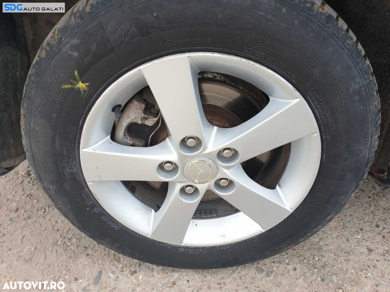 Set 4 Jante Roti Aliaj cu Anvelope Cauciucuri Iarna 195 65 15 R15 Mazda CX9 2007 - 2016 [C3524] - 5