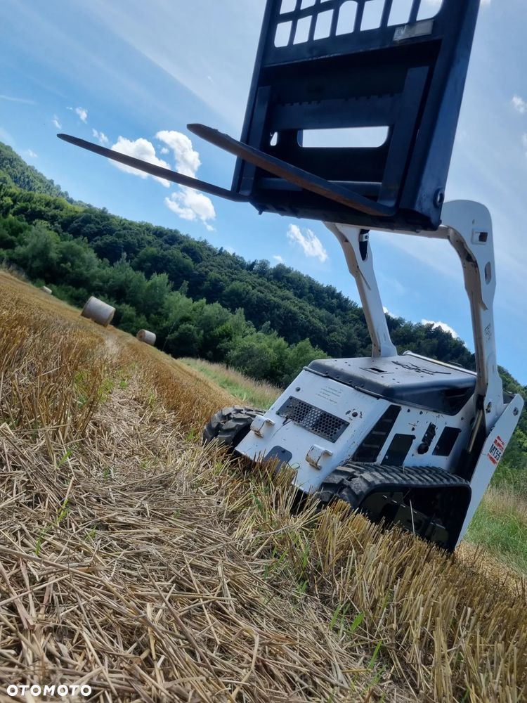 Bobcat MT55 Miniładowarka Gąsienicowa 567mtg Jak Nowa z Salonu widły i łyżka Silnik Kubota 3cyl. z Norwegii! - 4