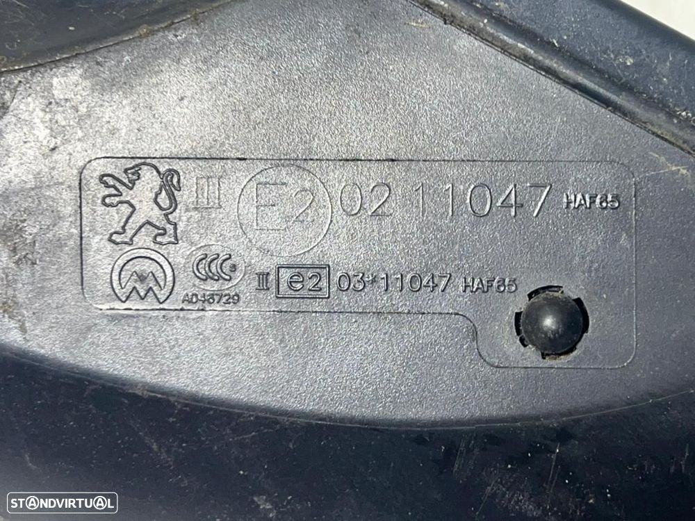 Espelho Retrovisor Dto PEUGEOT 208 232673078 - 6