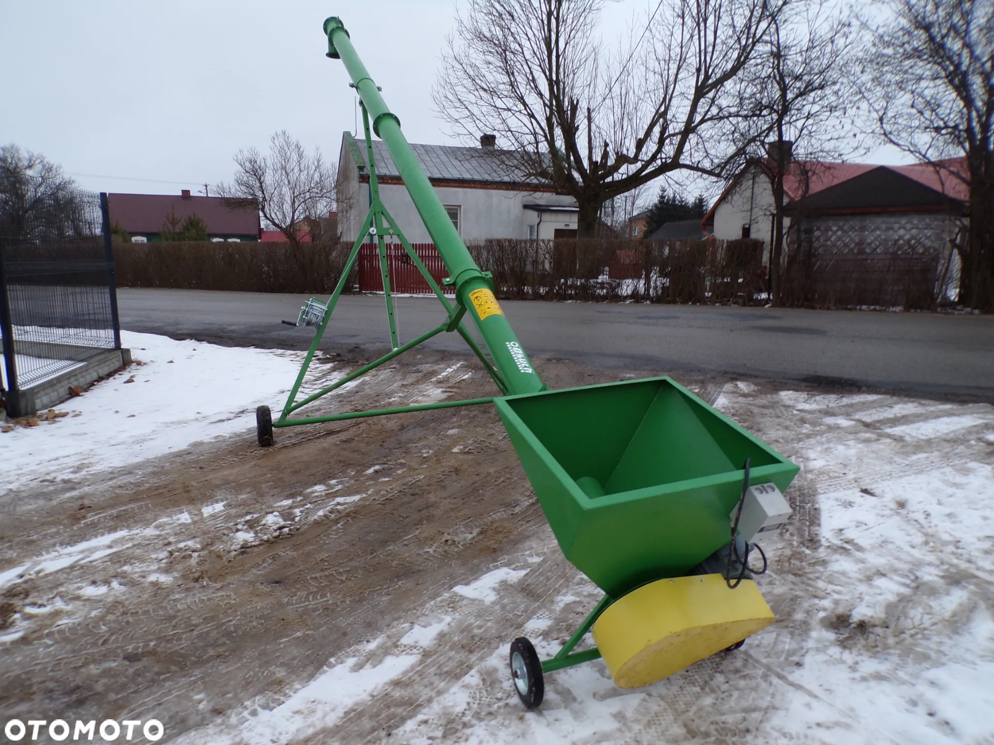 PODAJNIK/ PRZENOŚNIK ŚLIMAKOWY/Żmijka Do Zboża/ Pelletu/ Trocin Podajniki Przenośniki Ślimakowe Żmijki Fi 140 Fi 200 - 14