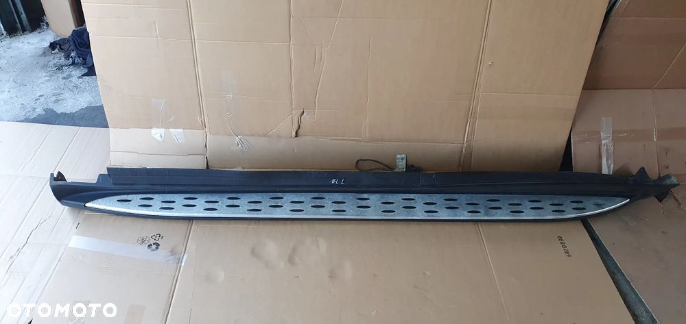 Nakładka listwa progowa osłona lewa Mercedes GL X166 W166 A1666980025 - 1