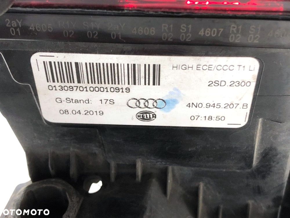 LAMPA LEWY TYŁ  AUDI A8 D5 (4N2, 4N8) 2017 - 2022 50 TDI Mild Hybrid quattro 210 kW [286 KM] - 4