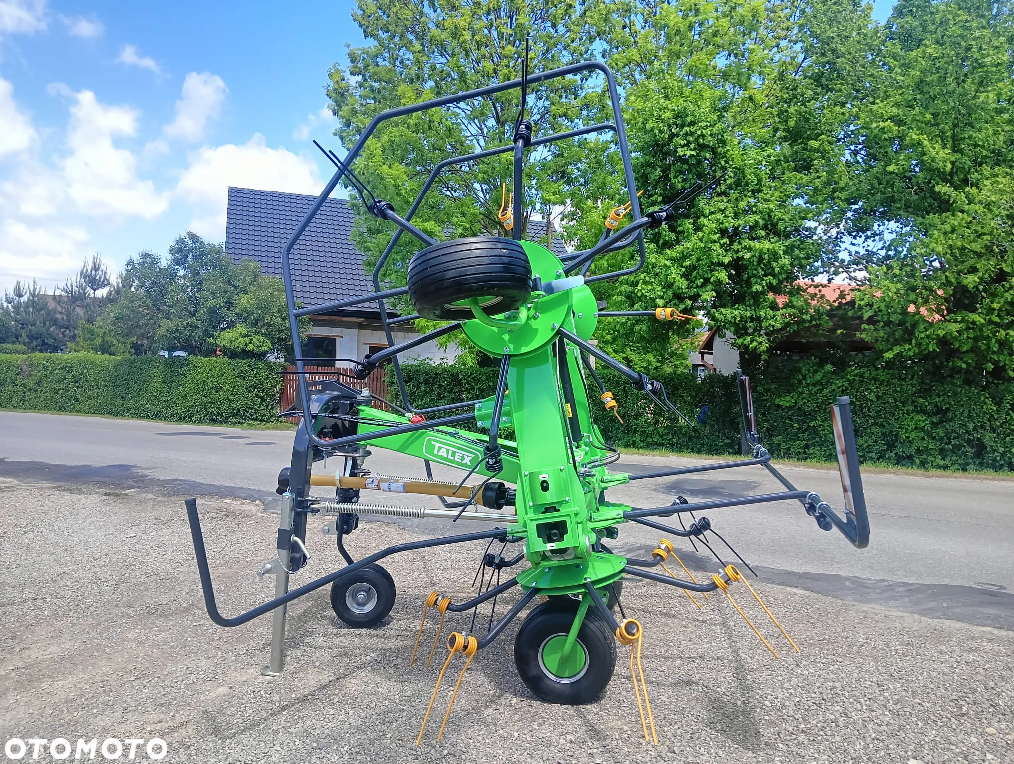 Przetrząsacz TORNADO 5,50 TALEX 4-wirniki przetrząsarka karuzelowa !! - 5