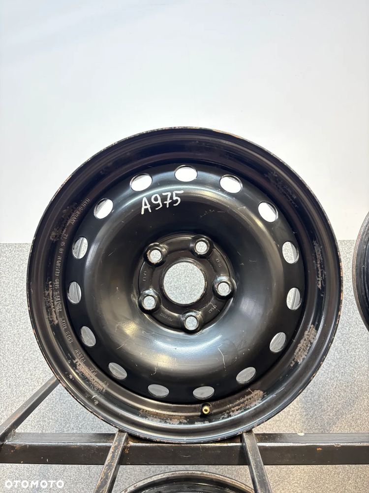 4 FELGI STAL. VW GOLF 5 , 6 , TOURAN , CADDY , SKODA OCTAVIA 2 15'' 6J  ET43 - 2