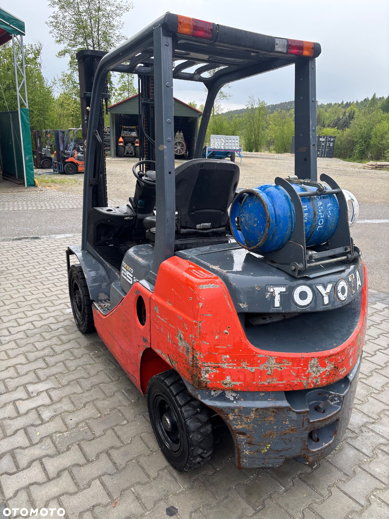 Toyota 8fdf25 8fd25 2,5t klima przesuw pozycjoner - 5