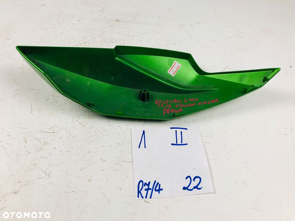 Kawasaki Z300 15-18 owiewka osłona prawa czacha - 4