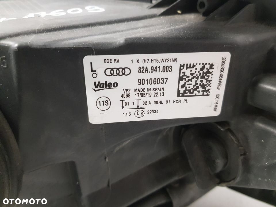 AUDI A1 II 82A 19-23 LAMPA LEWA PRZEDNIA PRZÓD ZWYKŁA REFLEKTOR 82A941003 IDEALNA - 10