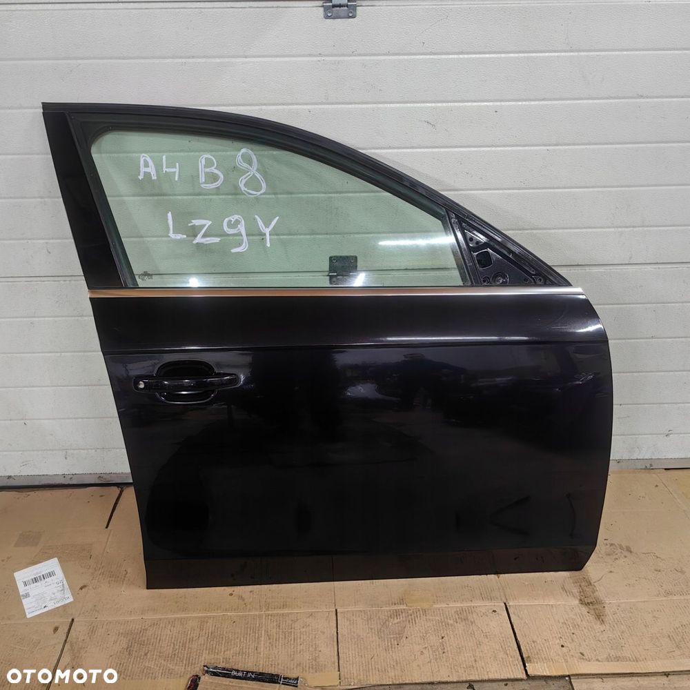 AUDI A4 B8 08-11r DRZWI PRAWE PRZÓD PRZEDNIE LZ9Y - 1