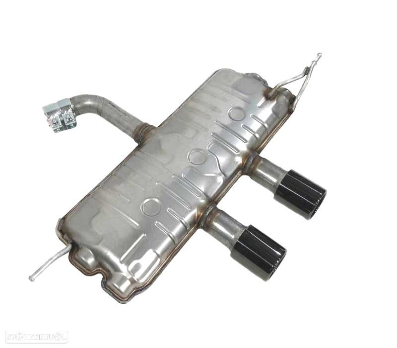 DIFUSOR VOLKSWAGEN VW GOLF 5 03-08 LOOK R32 + LINHA DE ESCAPE - 6