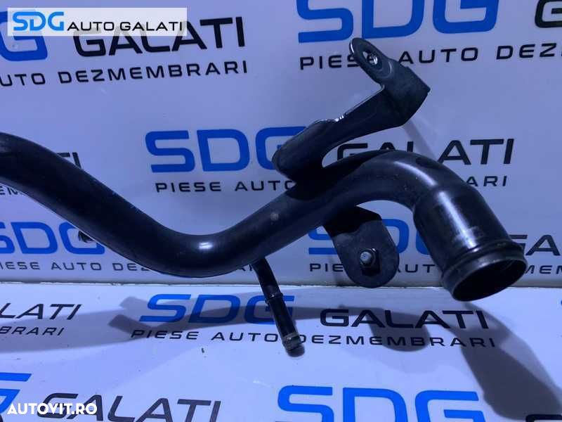 Conducta Teava Apa Racire Motor Skoda Superb 1 1.9 TDI AWX AVB AVF BSV BPZ 2002 - 2008 Cod 038121071S - 4