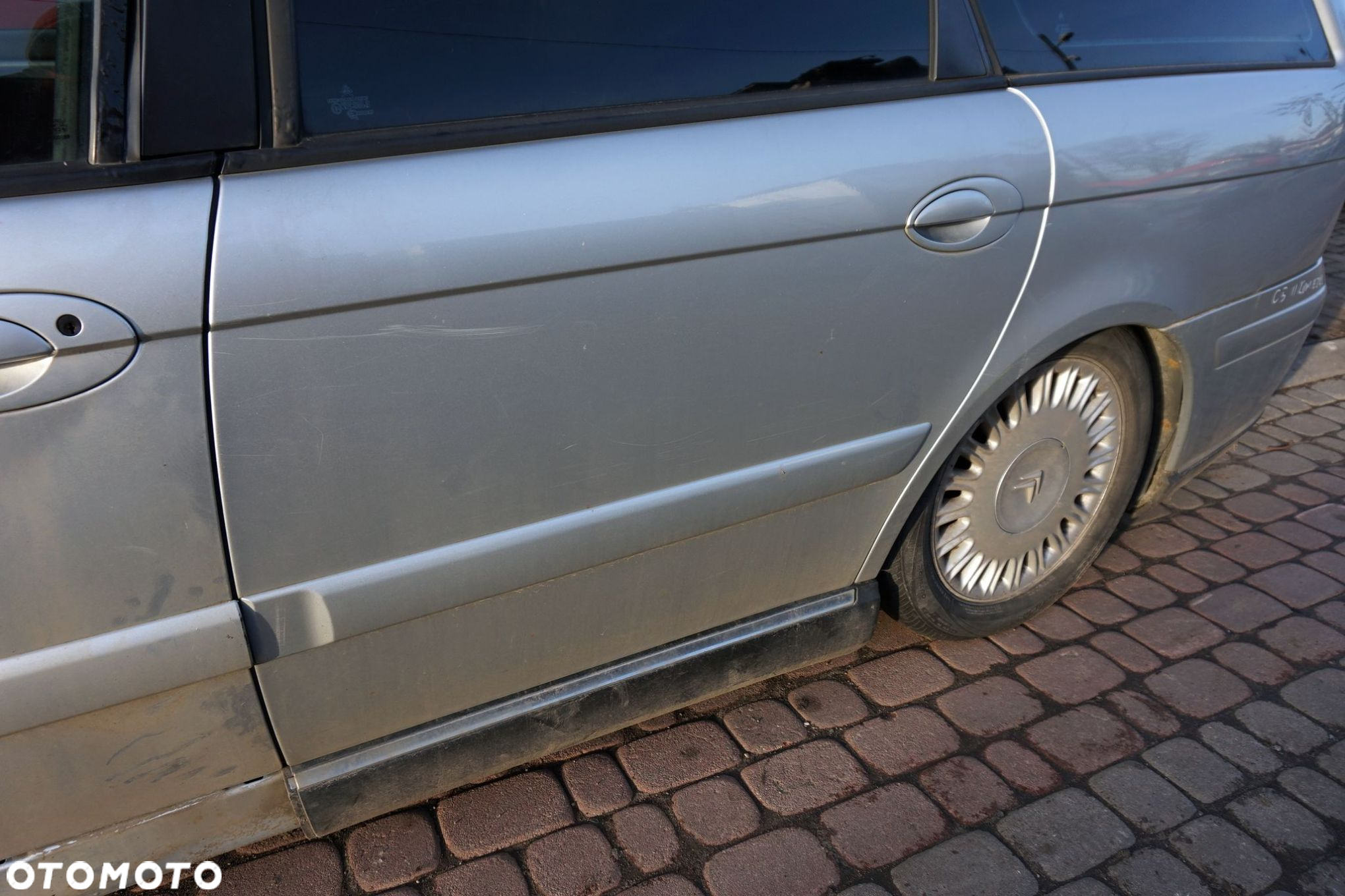 DRZWI TYLNE LEWE C5 II LIFT KOMBI EZRC  SREBRNY CITROEN 2004-2007 - 2