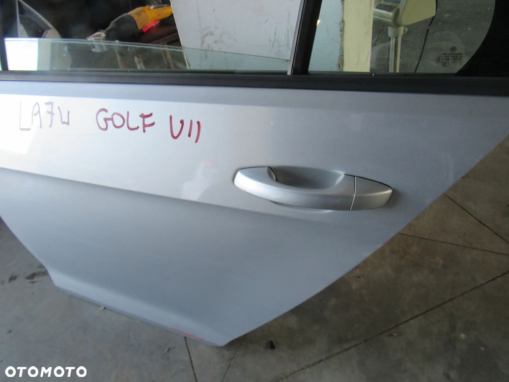 vw golf VII hb tył lewe drzwi la7w - 4