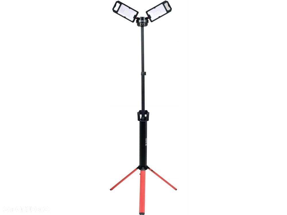 YATO REFLEKTOR LED PRZENOŚNY 5000LM SIEĆ/AKUMULATOR STATYW WALIZKA YT-81811 - 2