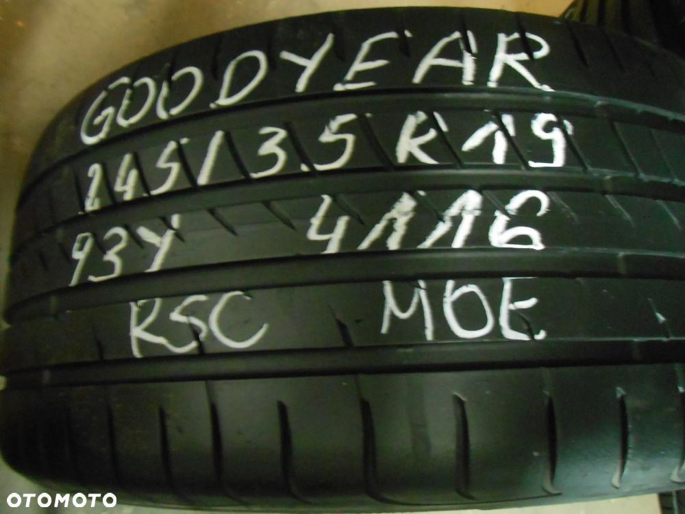 OPONA POJEDYNKA  245/35R19 GOODYEAR EAGLE F1 ASYMMETRIC 2 RSC MOE DOT 4116 7.1MM - 1