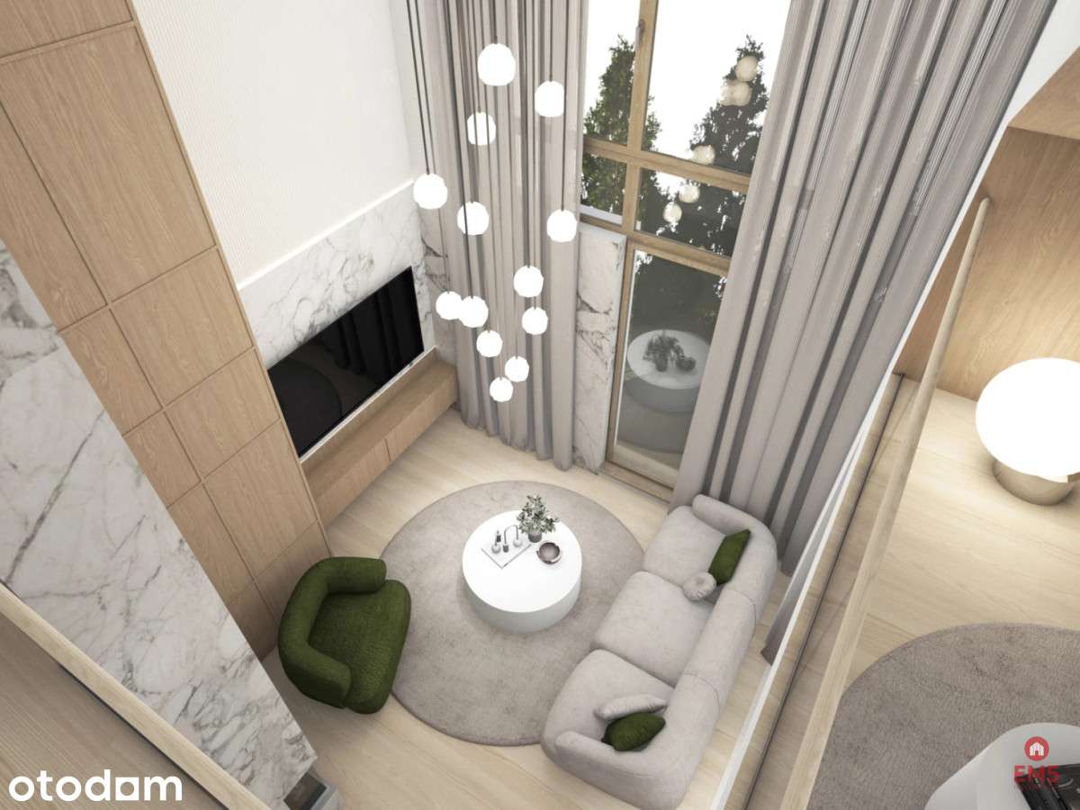 Apartament z antresolą