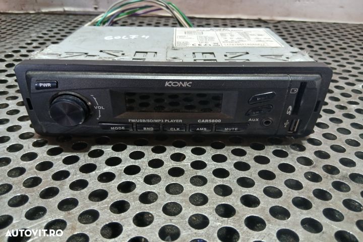 Radio cd Volkswagen VW Golf 4 [1997 - 2006] wagon 1.9 TDI MT (90 hp) - 1