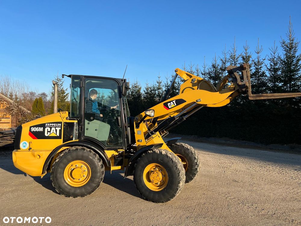 Caterpillar ŁADOWARKA CAT 906M 906 907 908 łyżka pług widły  Liebherr 506 Volvo L25 - 15