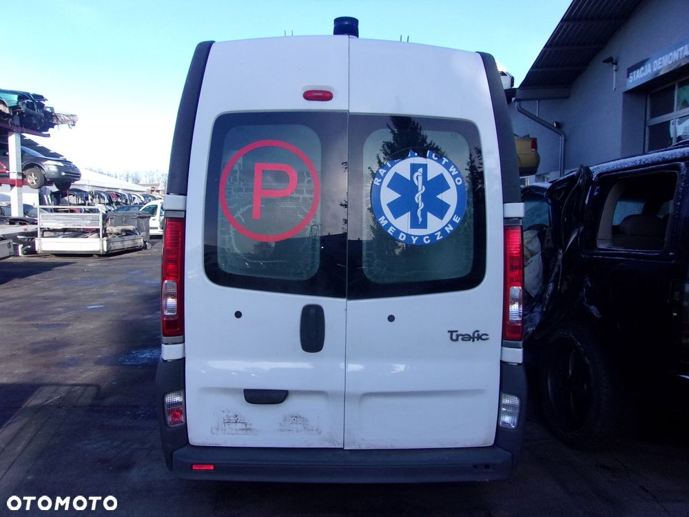 DRZWI LEWE PRAWE TYŁ RENAULT TRAFIC 09r H2