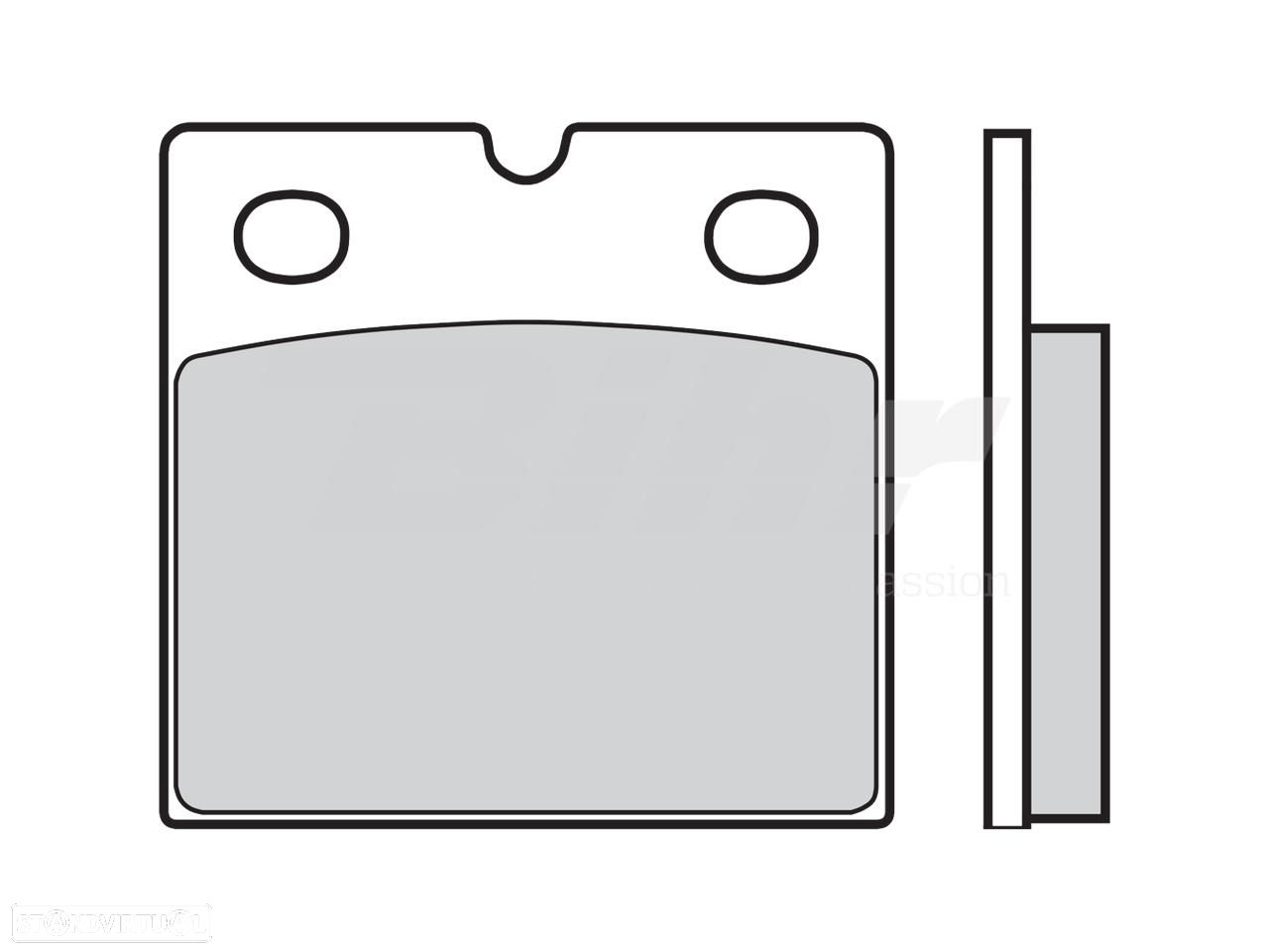 07bb1408 - pastilhas de travão orgânicas brembo 07bb1408 - 1