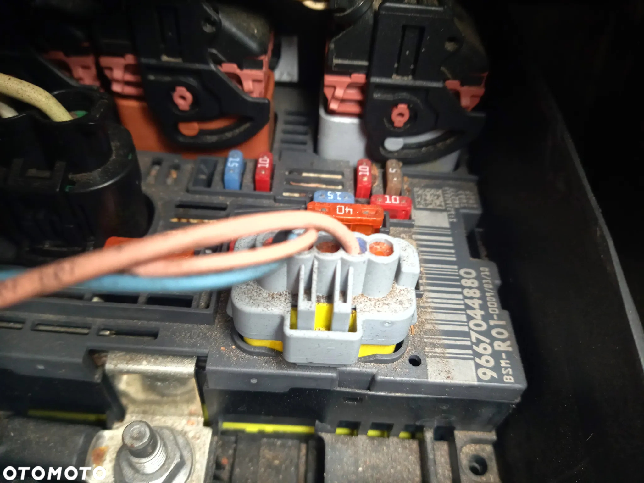 Citroen C4 Picasso I 1.6 modul sterownik BSM R01 9667044880   R02 9667044980 - 3