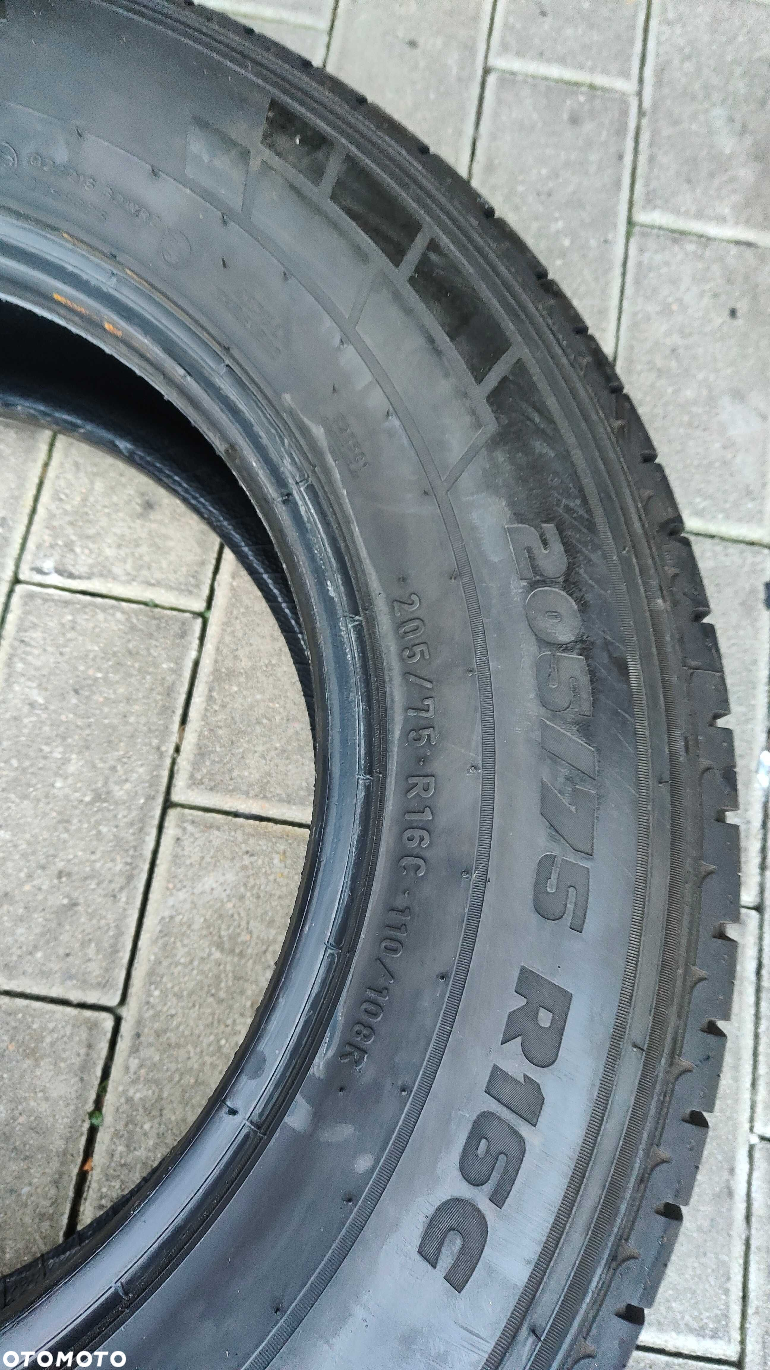 Opony Letnie 205/75/16C Pirelli 2022r 9mm 6szt Jak Nowe - 8
