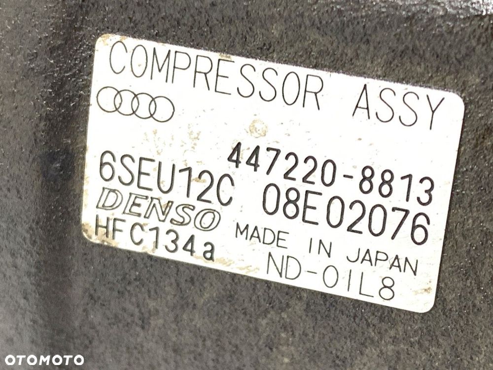 SPRĘŻARKA KLIMATYZACJI - 149.00 PLN - AUDI A6 C5 Avant (4B5) 1997 - 2005 2.5 TDI 120 kW [163 KM] - 4