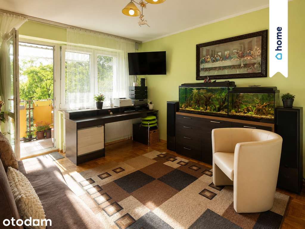 2 pokoje + kuchnia 36,60 m2 Krakowska-Południe