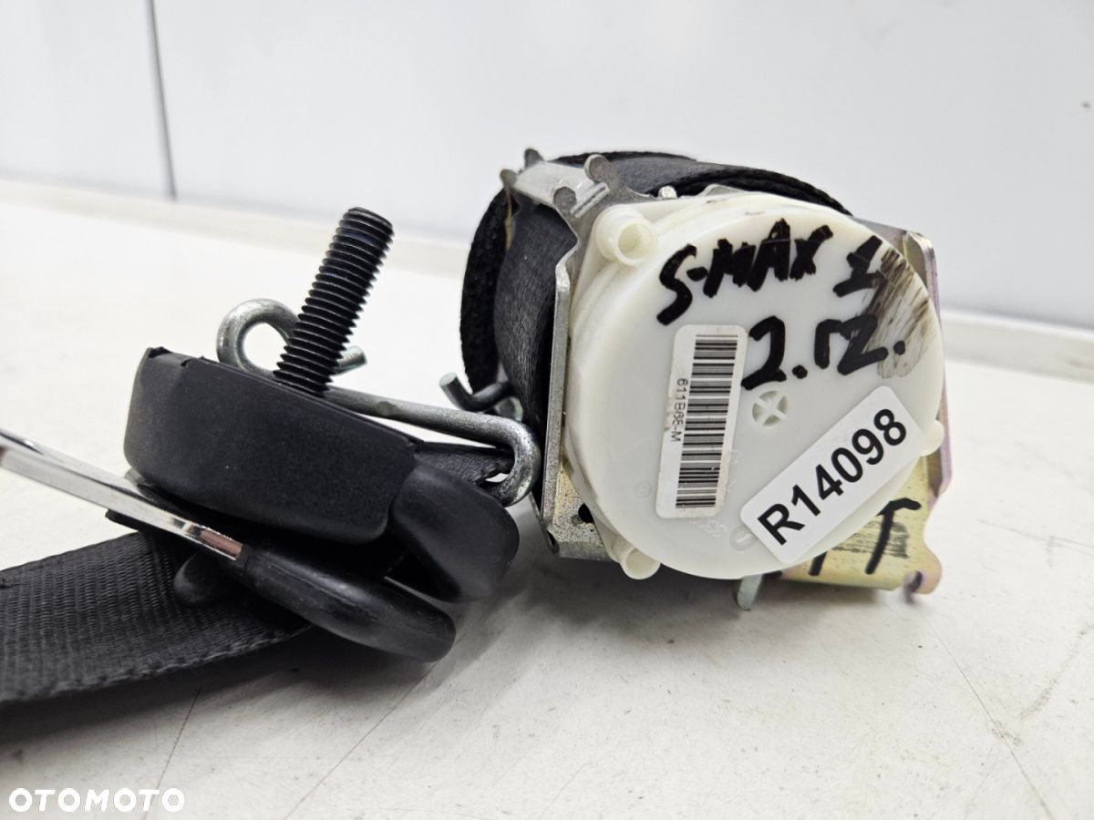 Pas bezpieczeństwa Ford S-Max I MK1 06-14r. PRAWY tylny napinacz drugi rząd - 2